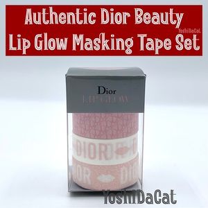 🆕 2X HOST PICK 💕 Dior Lip Glow Masking Tape Set, New in Box Washi Paper Tape